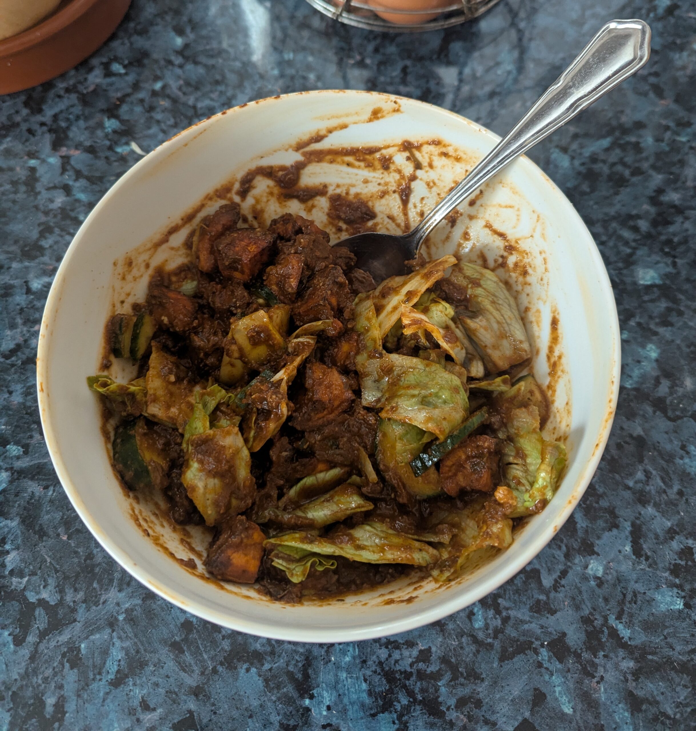 Vegan Mushroom Birria mixed
