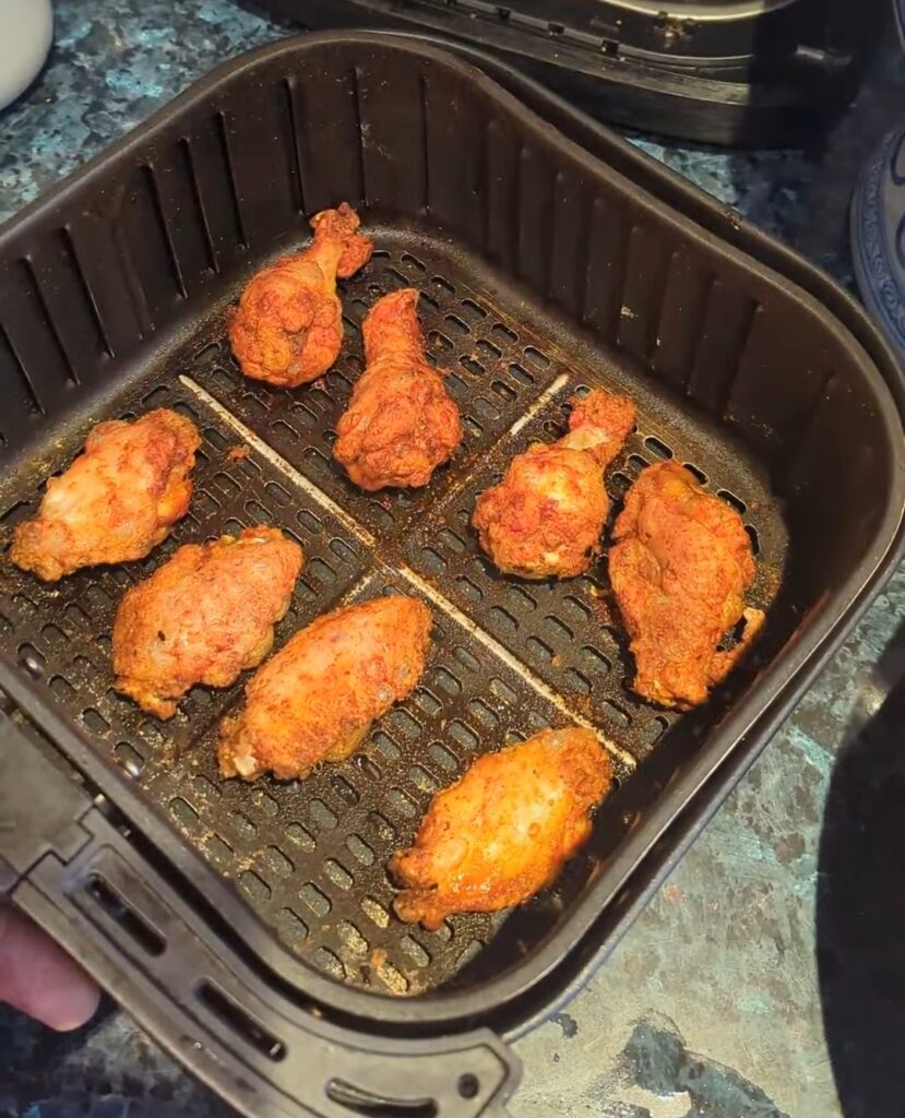 Wings in air fryer